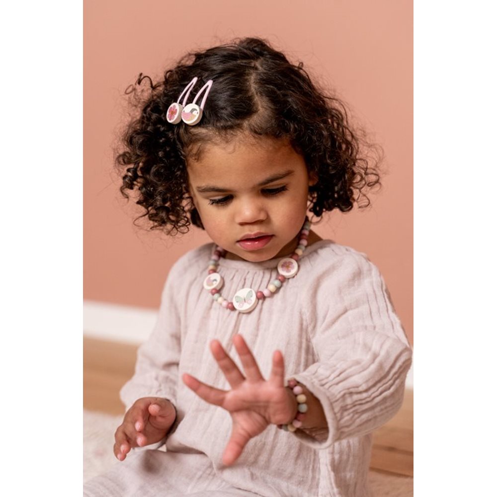 Little Dutch Wooden Jewellery Set – Flowers & Butterflies