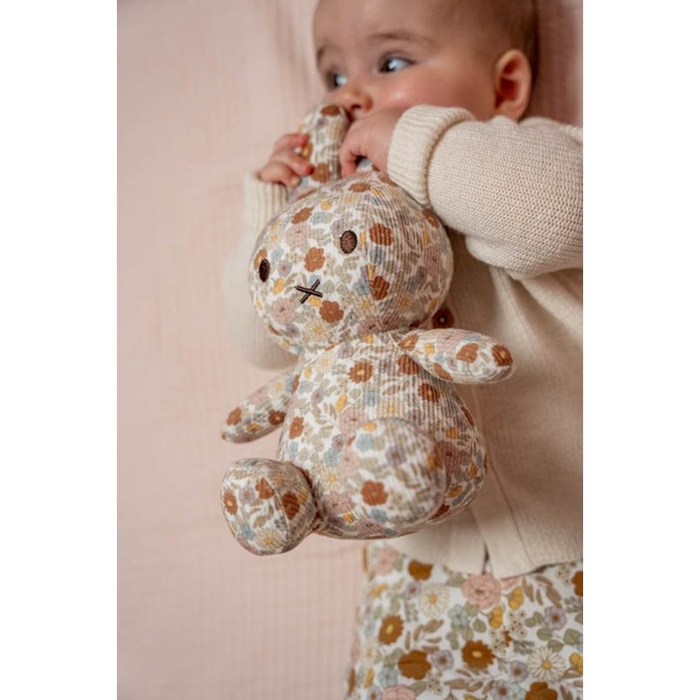 Little Dutch x Miffy Cuddly Soft Toy – Vintage Little Flowers All-over