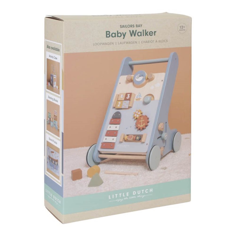 Little Dutch Multi-activity Baby Walker – Sailors Bay