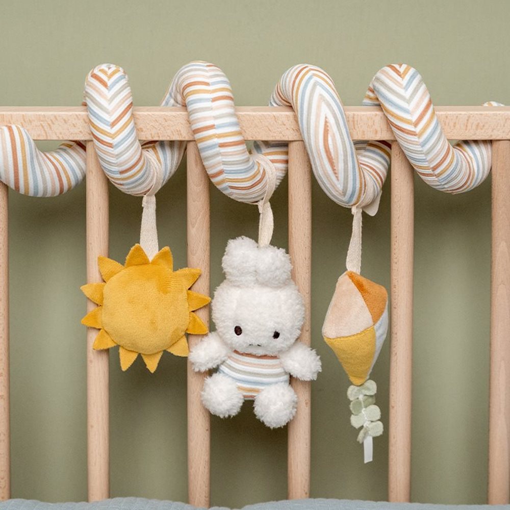 Little Dutch x Miffy Soft Activity Spiral – Vintage Sunny Stripes
