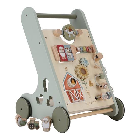 Little Dutch Multi-Activity Baby Walker – Little Farm