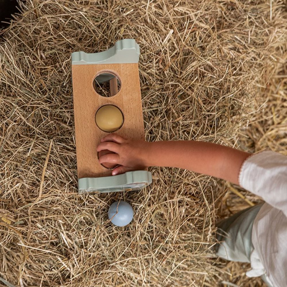 Little Dutch Pounding Bench With Rolling Balls – Little Farm