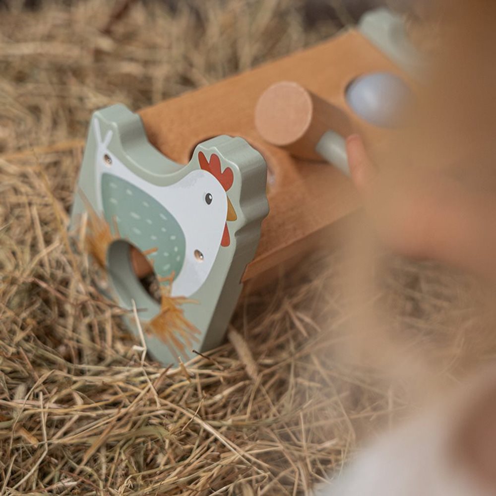Little Dutch Pounding Bench With Rolling Balls – Little Farm