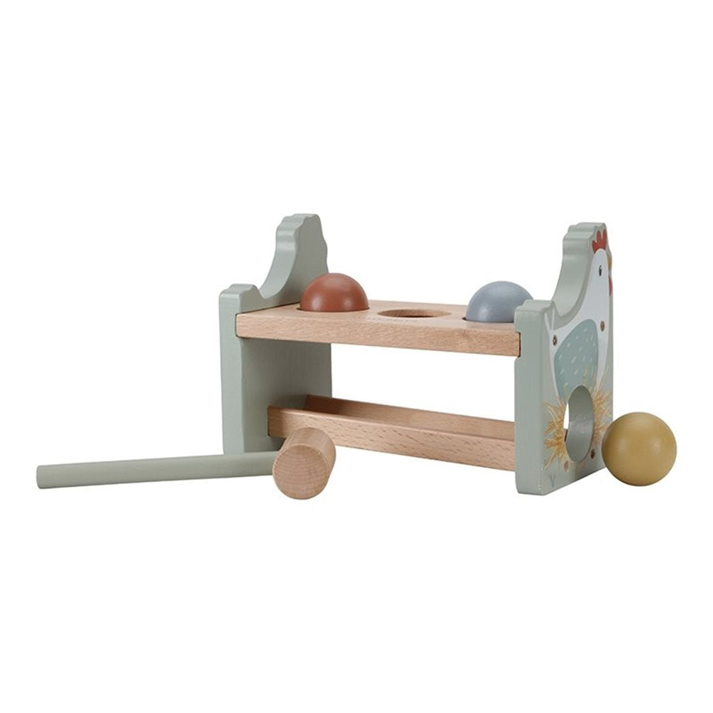 Little Dutch Pounding Bench With Rolling Balls – Little Farm