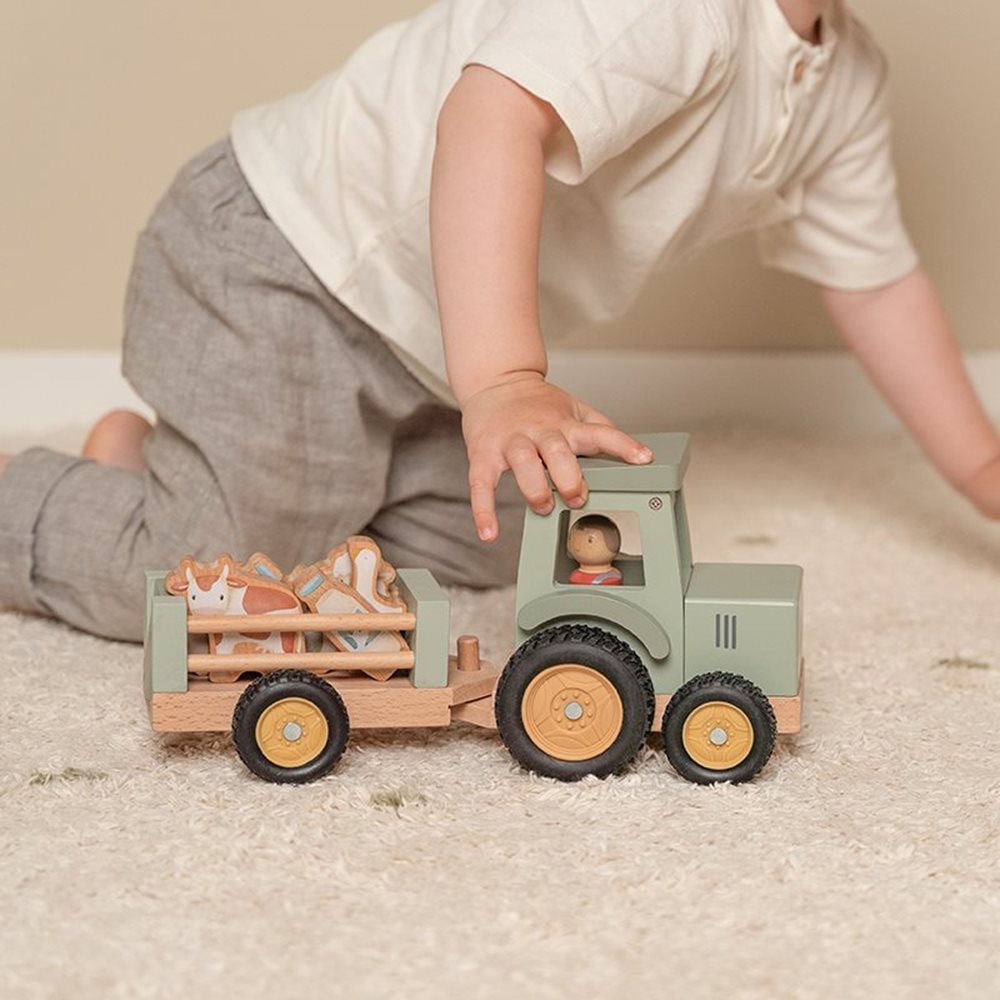 Little Dutch Tractor With Trailor – Little Farm