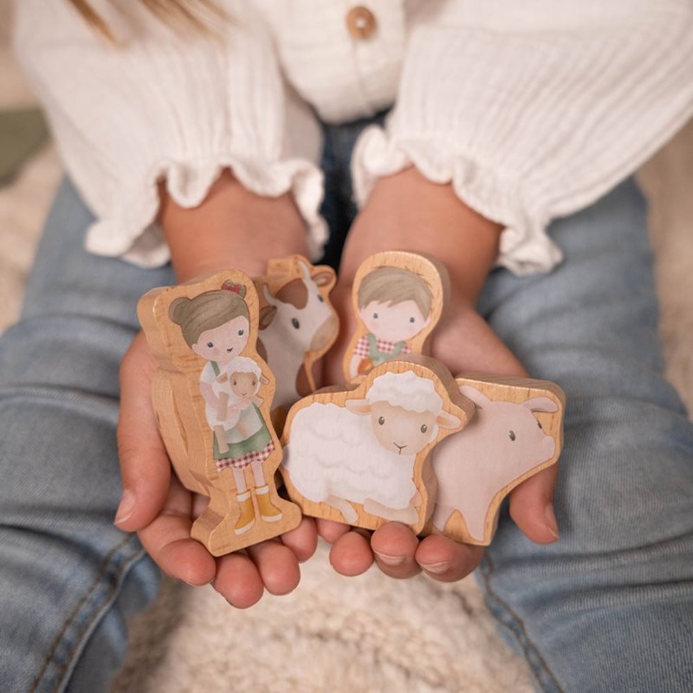 Little Dutch Wooden Train Track – Little Farm