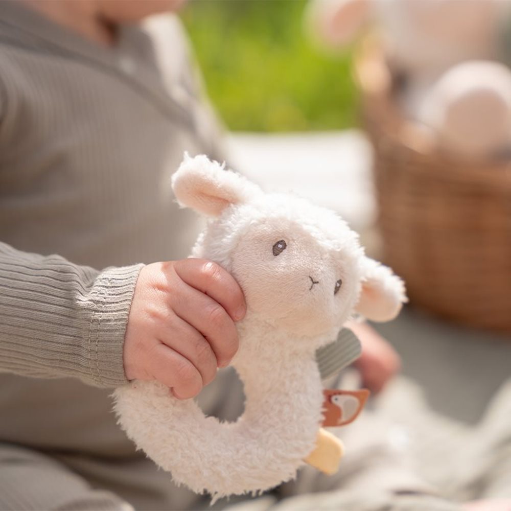 Little Dutch Soft Ring Rattle Sheep – Little Farm