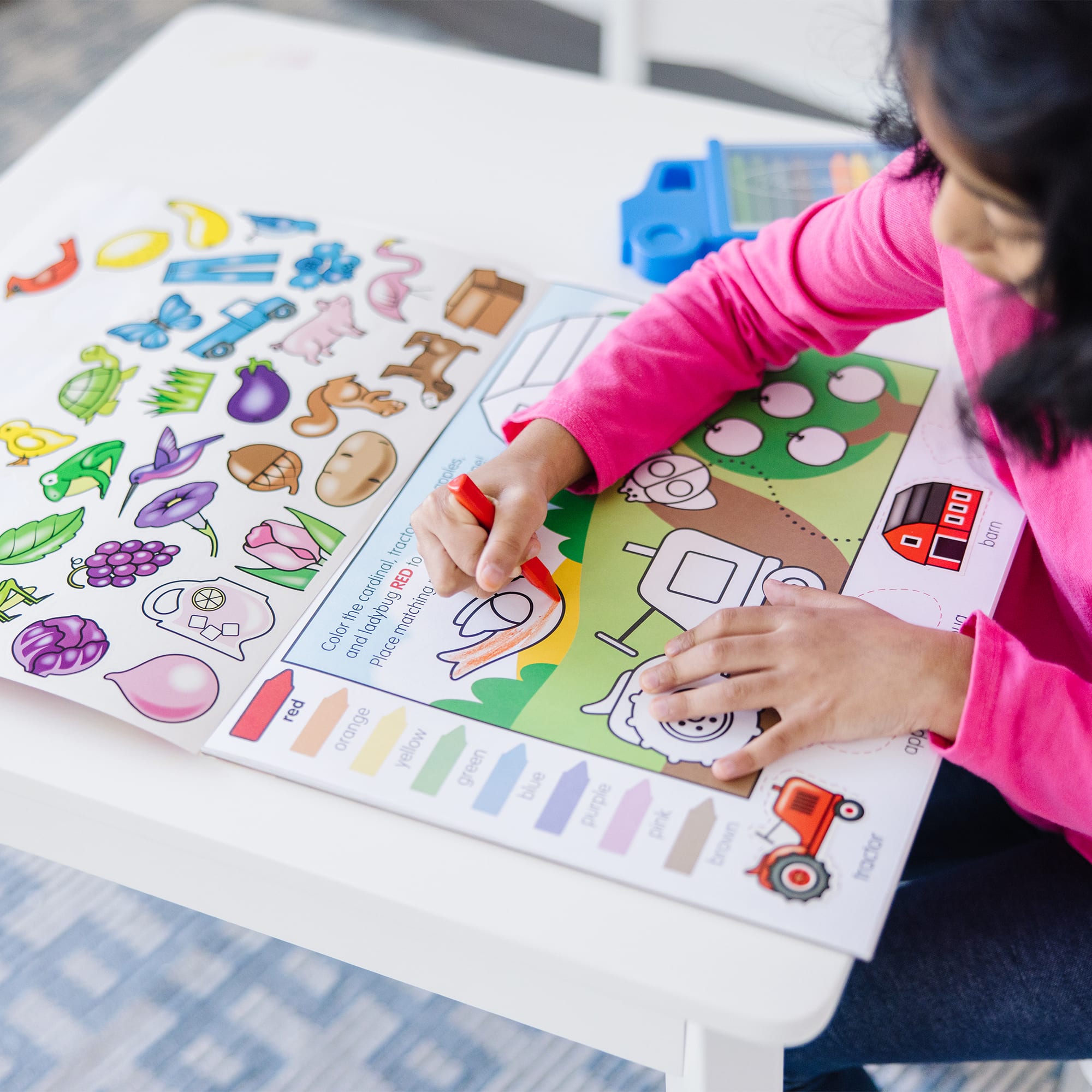 Melissa & Doug Colours & Shapes Activity Sticker Pad