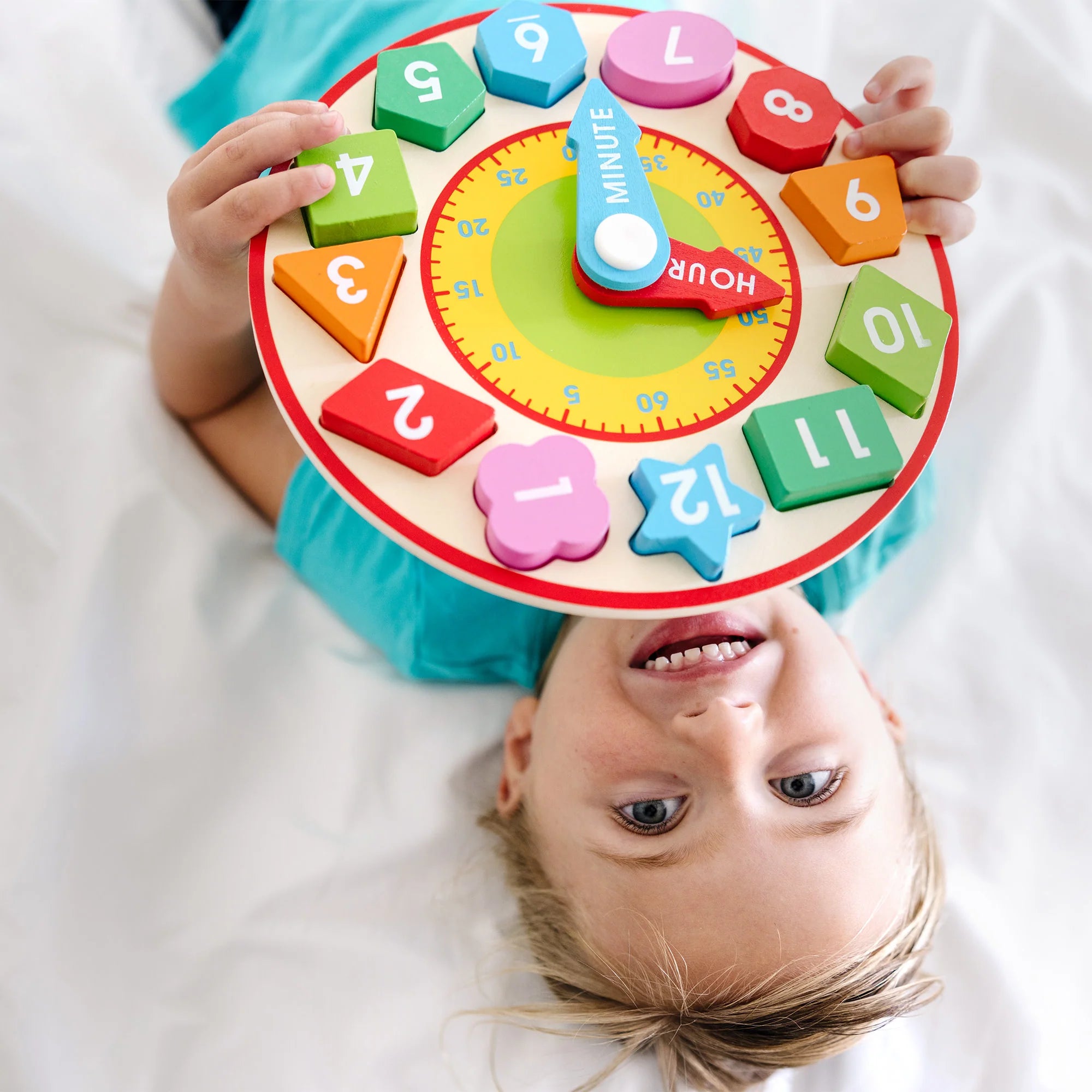 Melissa & Doug Shape Sorting Clock