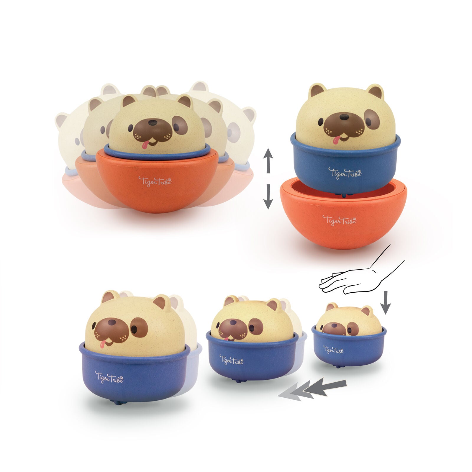 Tiger Tribe Rocking Rollers – Dog
