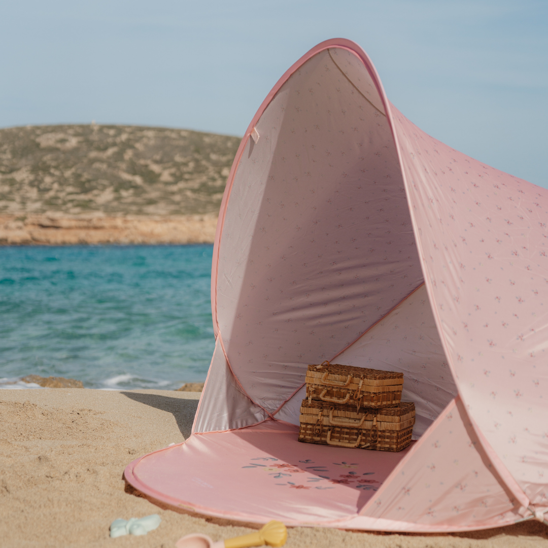 Pop-Up Beach Tent – Ocean Dreams Pink