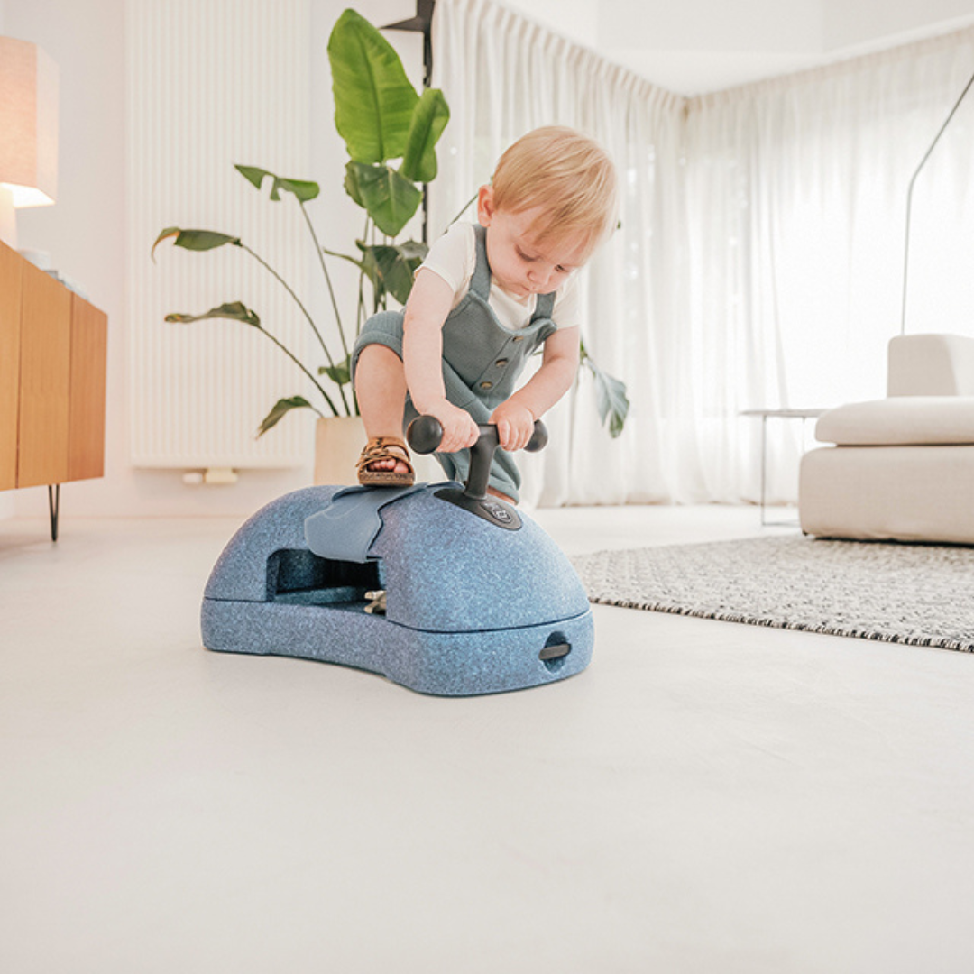 Scoot And Ride My First 3-in-1 Baby Walker & Ride-On – Steel