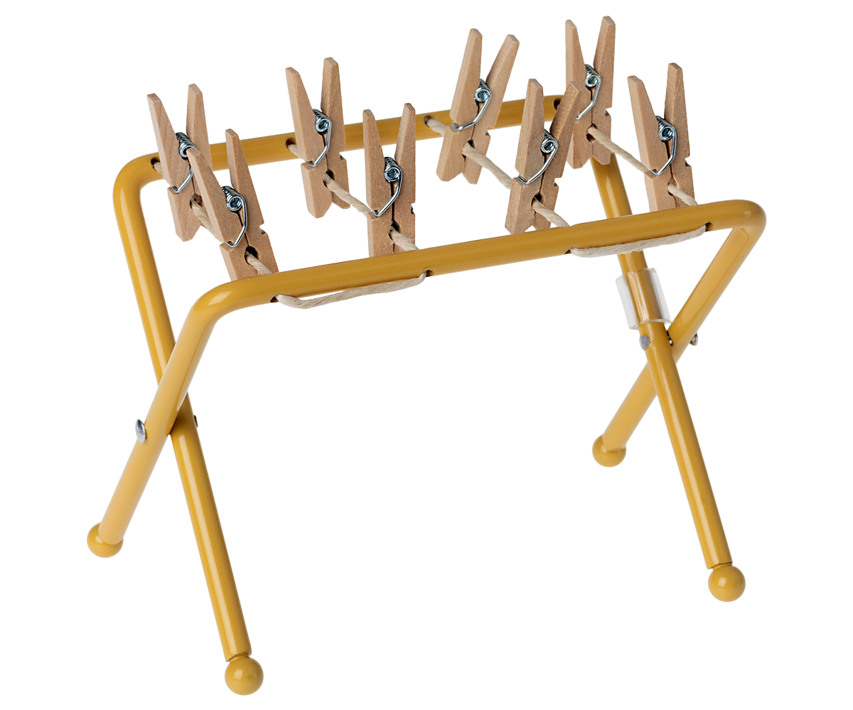 Maileg Miniature Mouse Drying Rack with Pegs