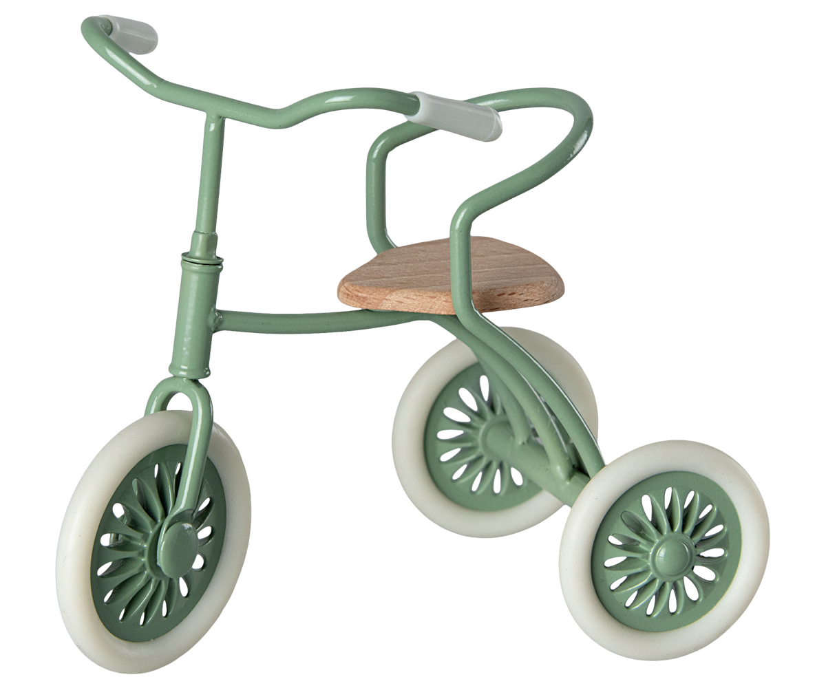 Maileg Miniature Mouse Tricycle – Green