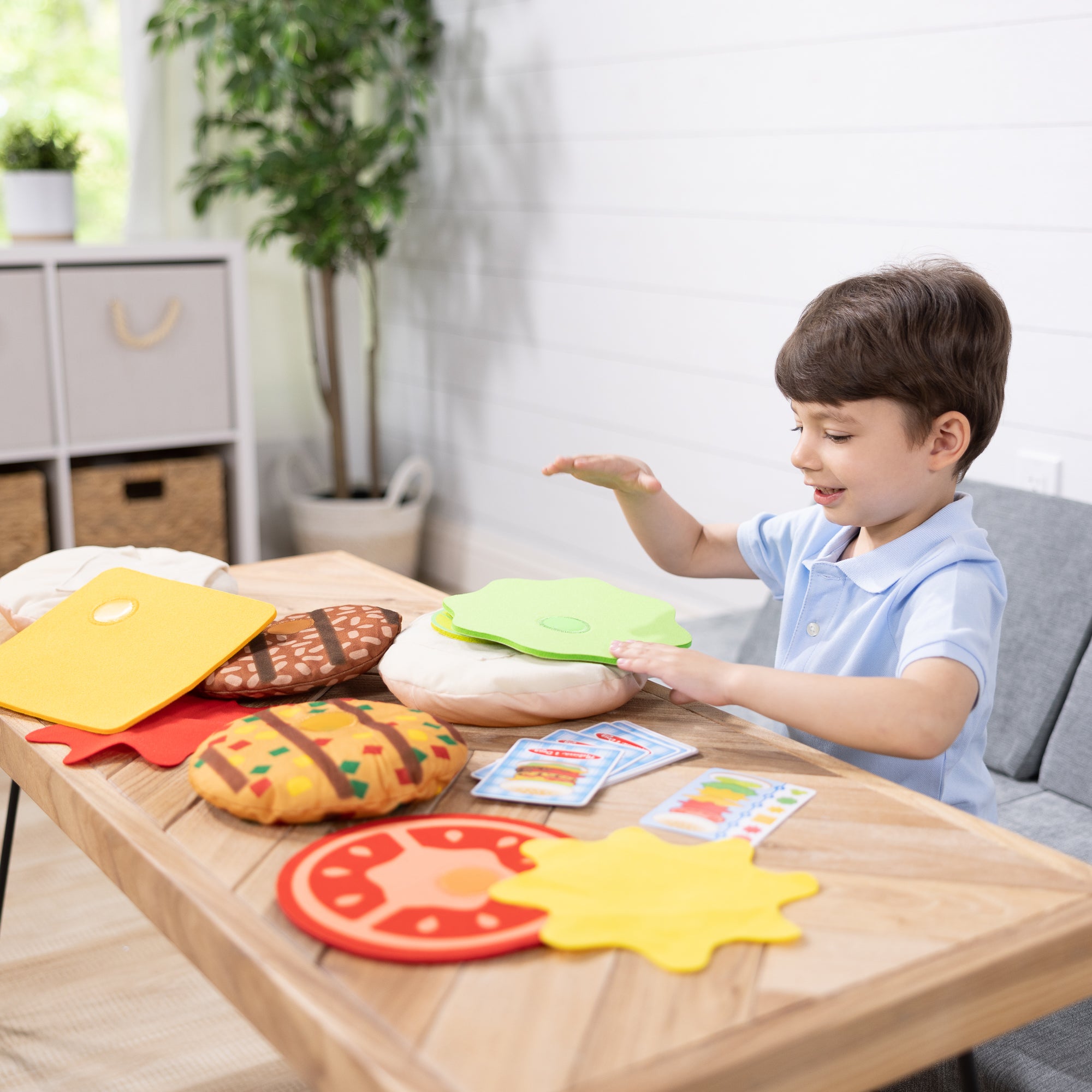 Melissa & Doug Burger Stacking Games