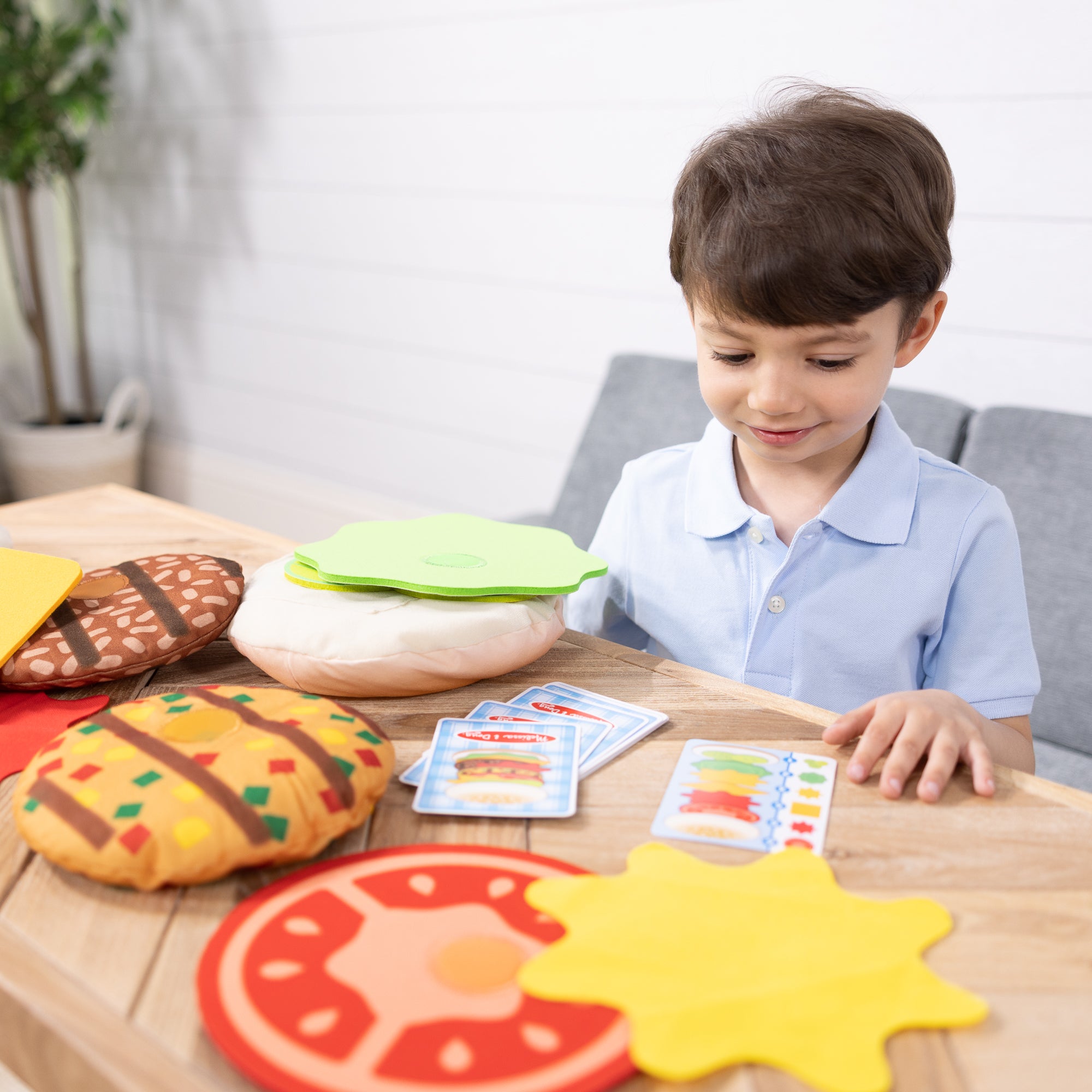 Melissa & Doug Burger Stacking Games