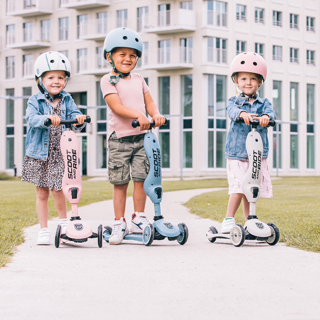Scoot And Ride 2-in-1 Balance Bike & Scooter Highwaykick 1 – Steel