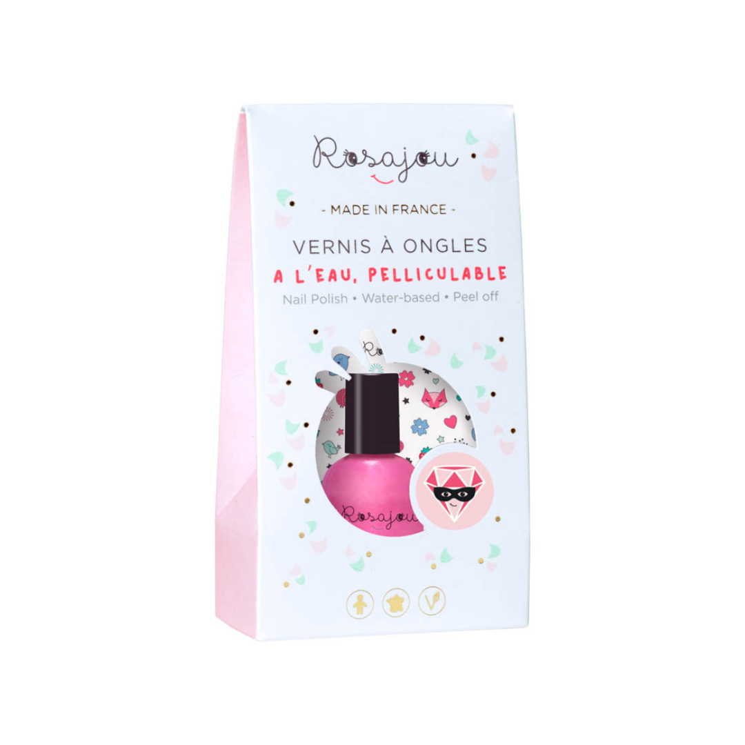 Rosajou Lip Gloss & Peel Off Nail Polish Duo – Ruby
