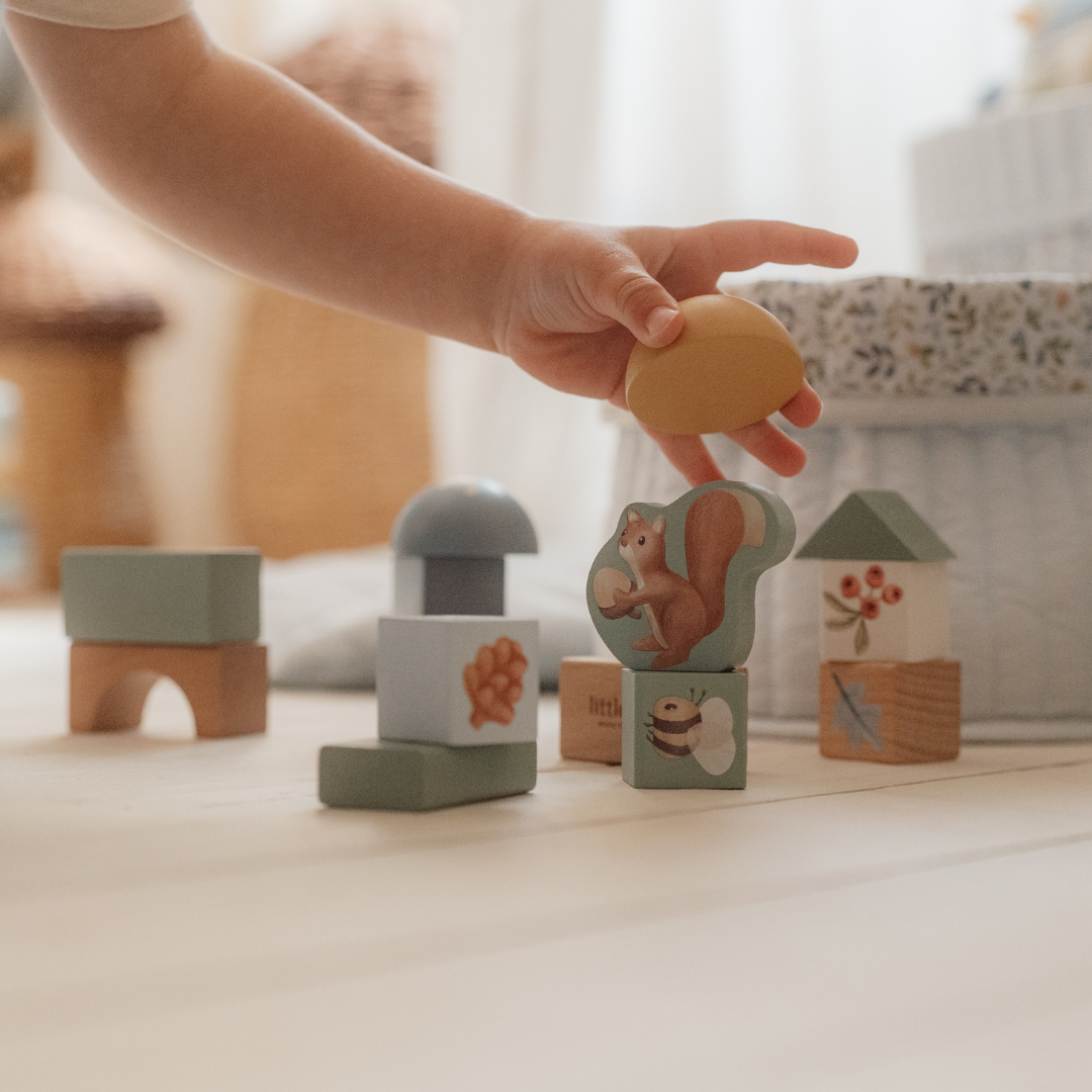 Little Dutch Building Blocks in Barrel – Forest Friends