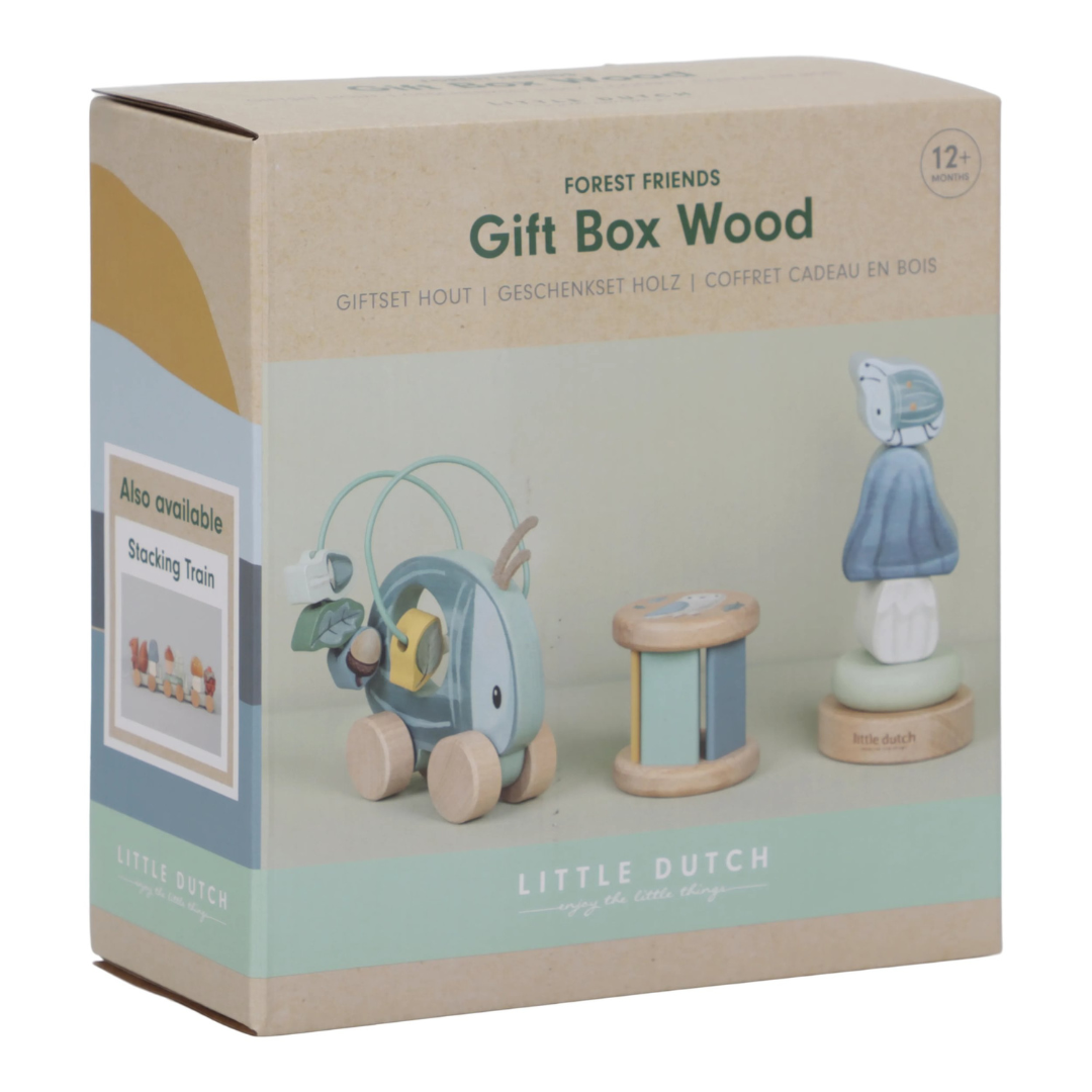Little Dutch Wooden Gift Set – Forest Friends
