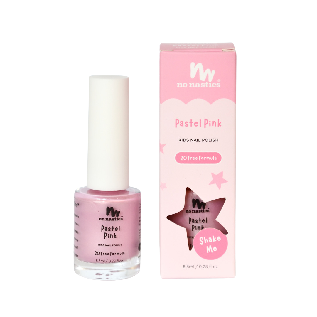 No Nasties Kids Peelable Nail Polish – Pretty Pastel Pink