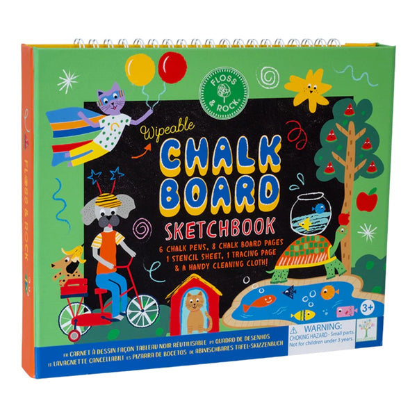 Floss & Rock Chalkboard Sketchbook – Pets