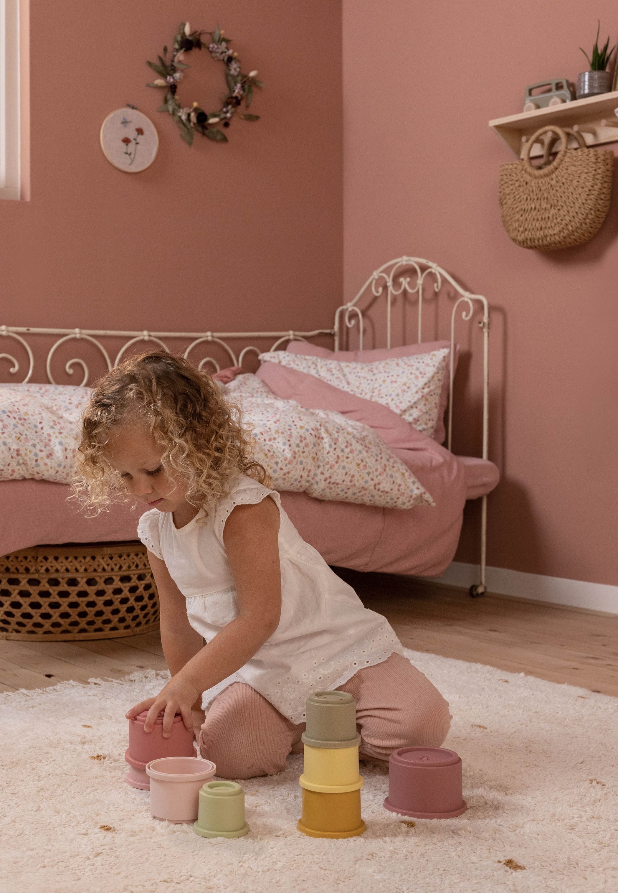 Little Dutch Stacking Cups – Pink