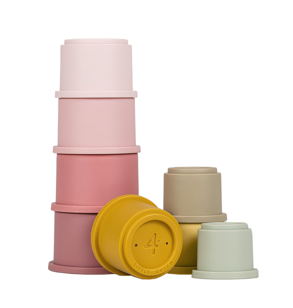 Little Dutch Stacking Cups – Pink