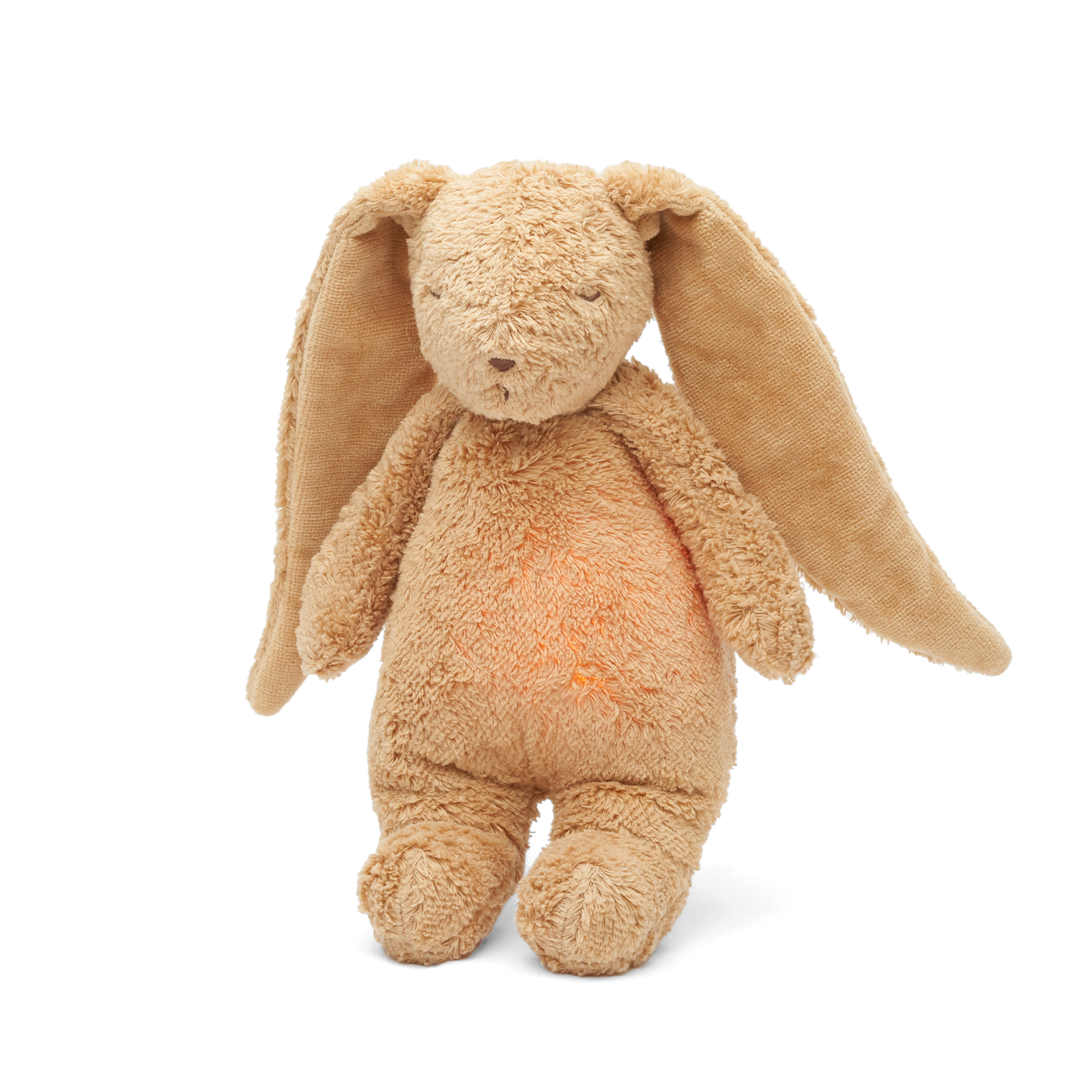 Moonie® Organic Humming Bunny with Lamp – Cappuccino
