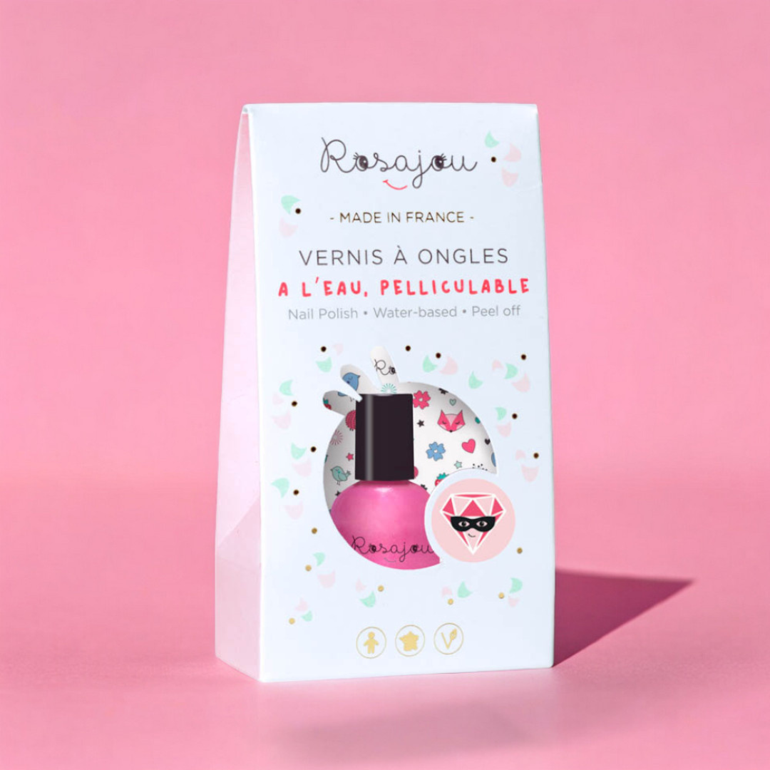 Rosajou Peel Off Nail Polish – Ruby