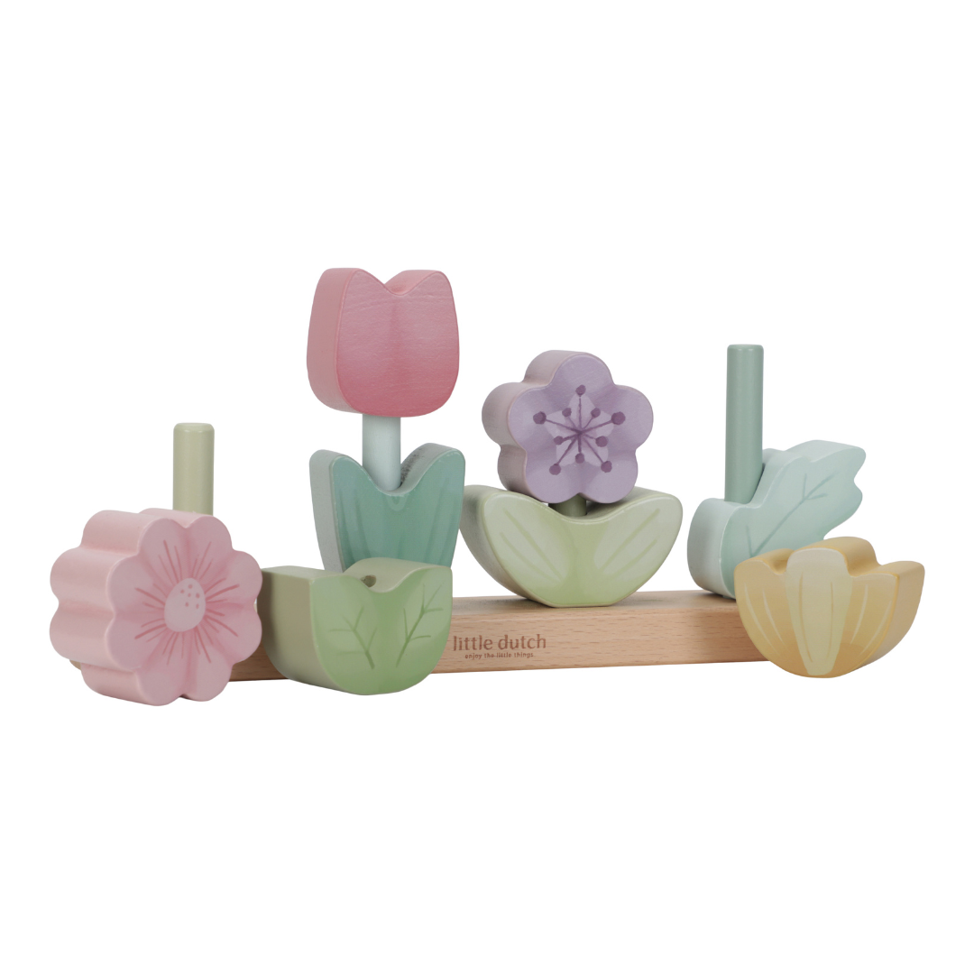 Little Dutch Flowers Stacking Puzzle – Fairy Garden