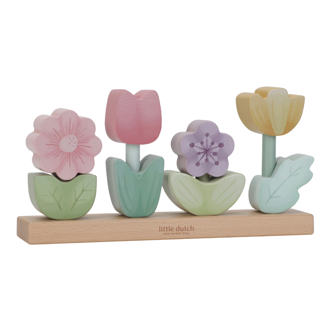 Little Dutch Flowers Stacking Puzzle – Fairy Garden