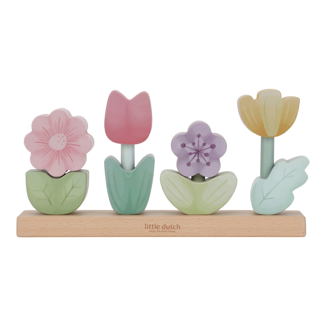 Little Dutch Flowers Stacking Puzzle – Fairy Garden