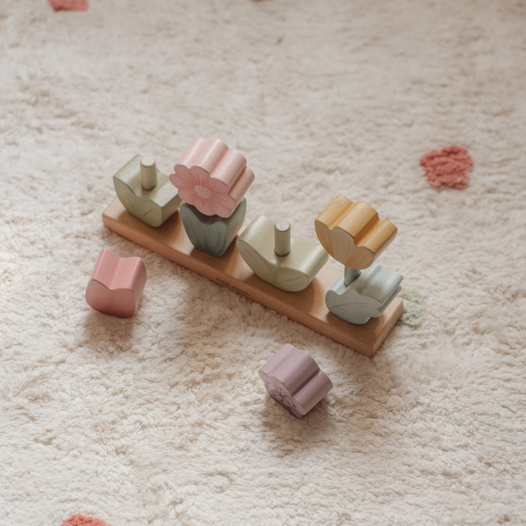Little Dutch Flowers Stacking Puzzle – Fairy Garden