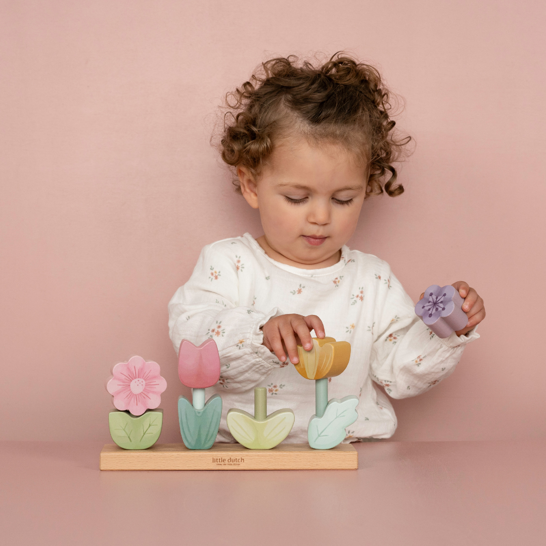 Little Dutch Flowers Stacking Puzzle – Fairy Garden