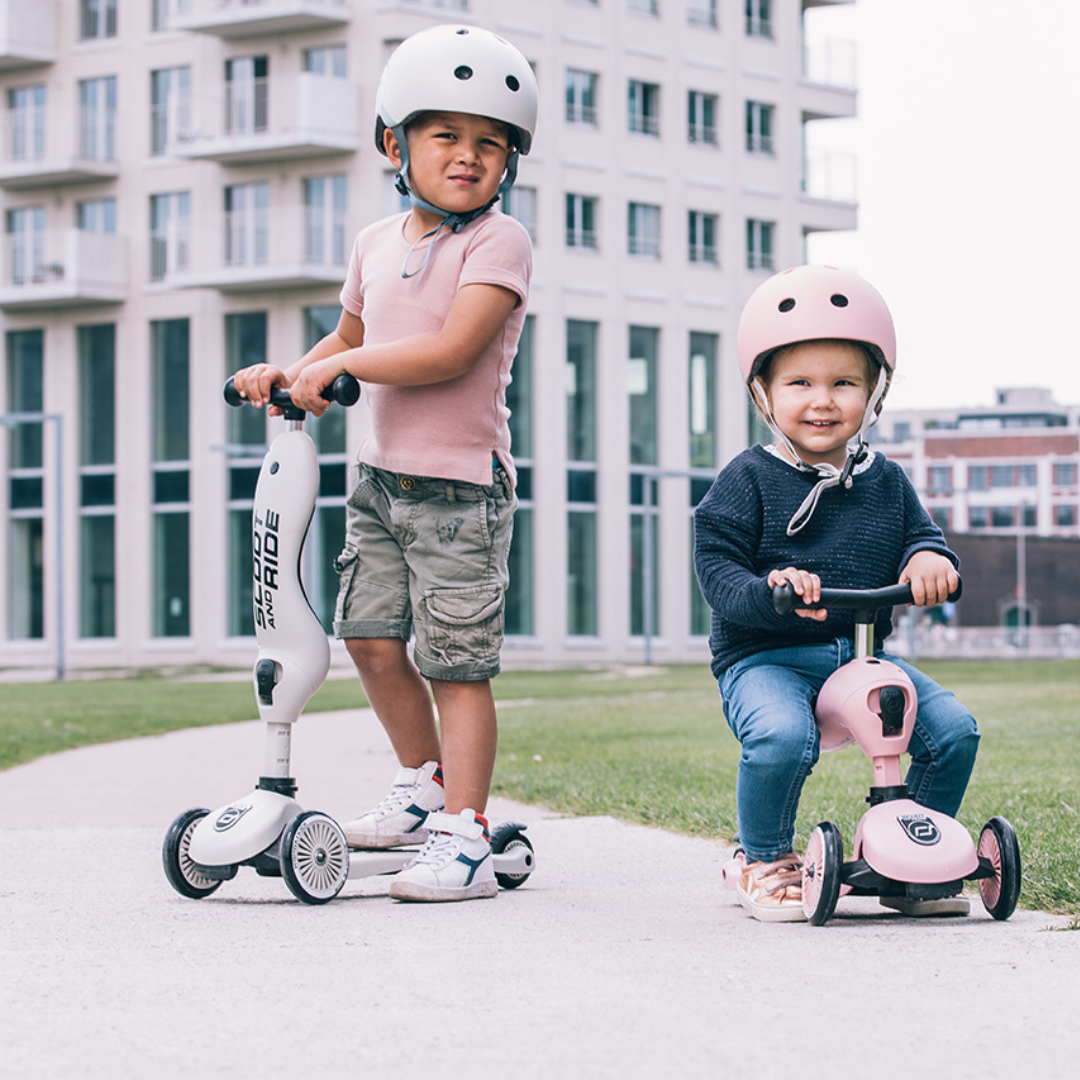 Scoot And Ride 2-in-1 Balance Bike & Scooter Highwaykick 1 – Ash