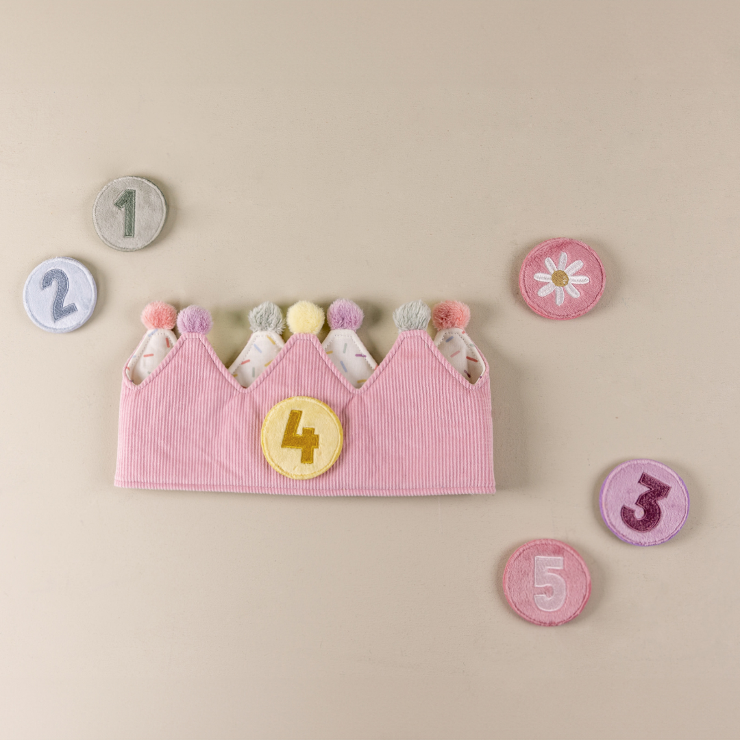 Little Dutch Birthday Crown – Pink