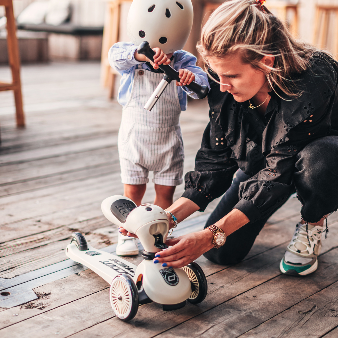 Scoot And Ride 2-in-1 Balance Bike & Scooter Highwaykick 1 – Ash