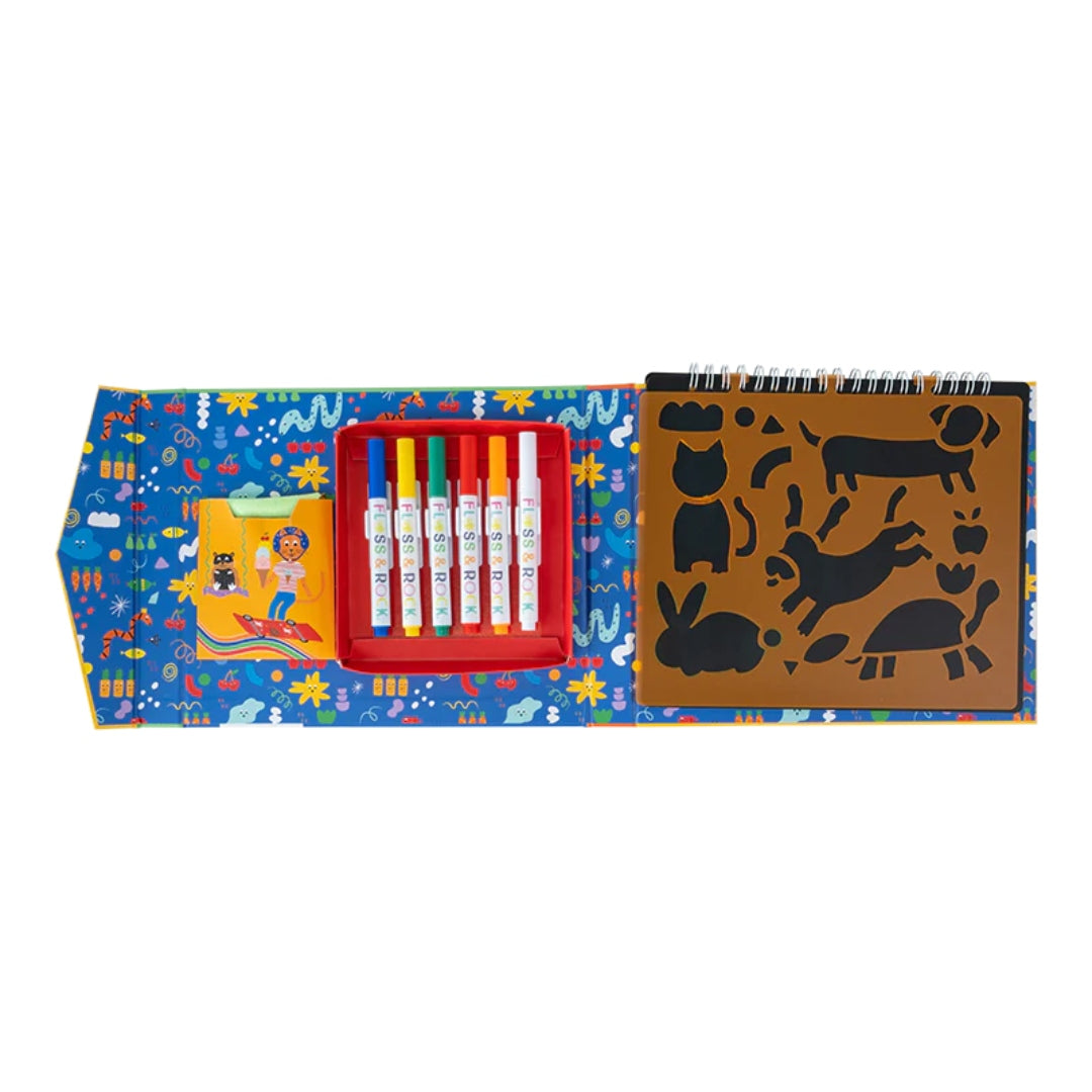 Floss & Rock Chalkboard Sketchbook – Pets