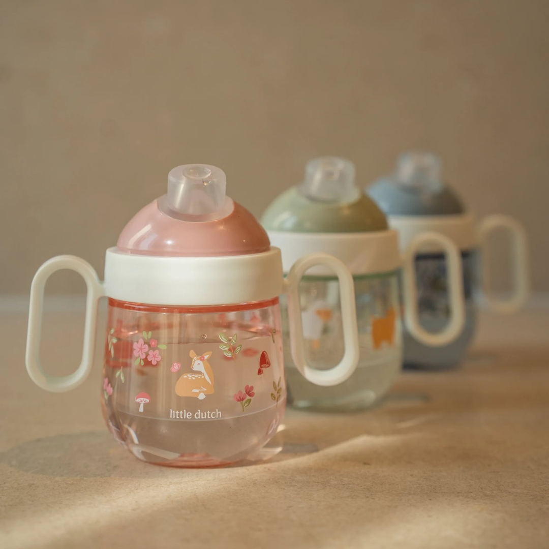 Little Dutch x Mepal Mio Non-spill Sippy Cup – Fairy Garden
