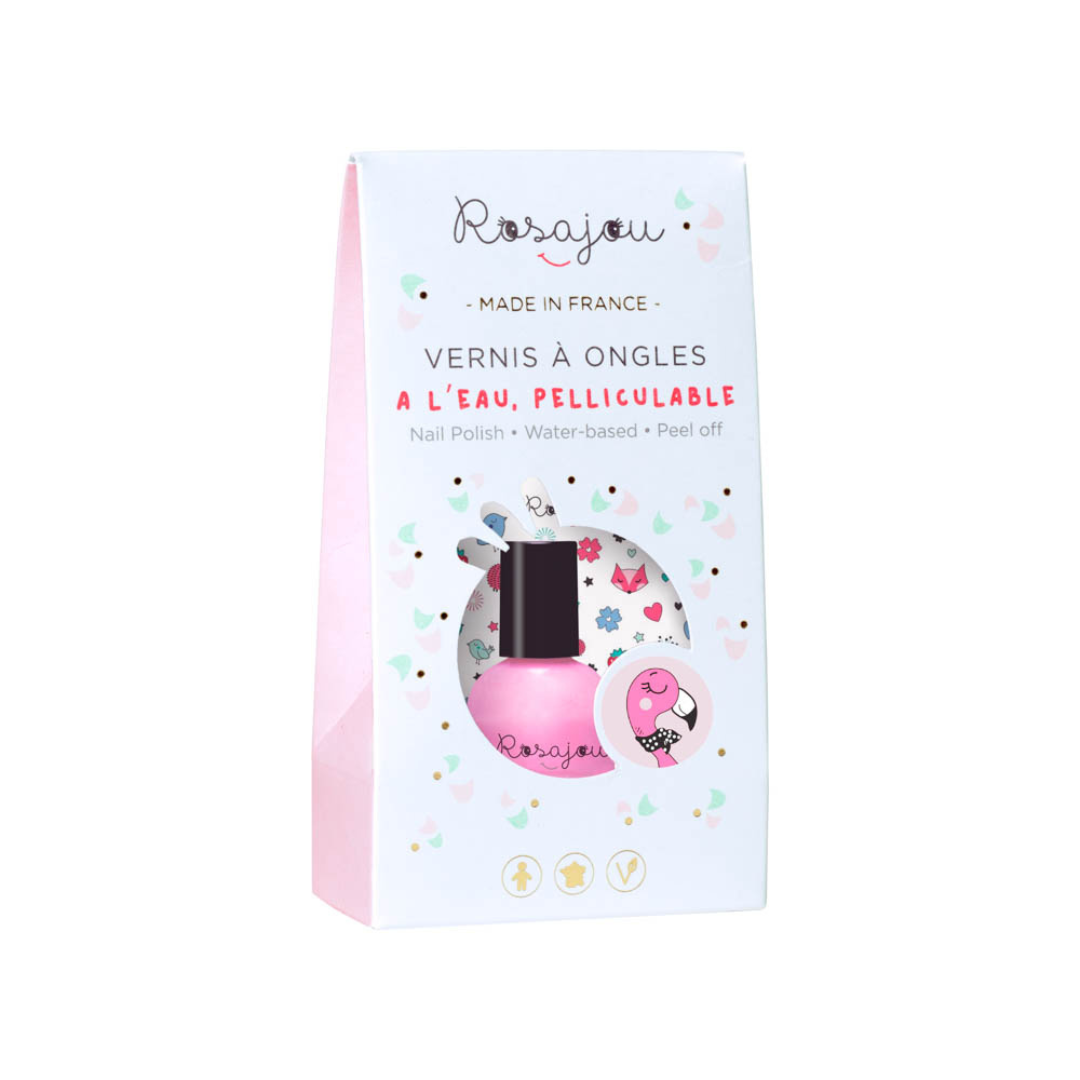 Rosajou Peel Off Nail Polish – Flamingo