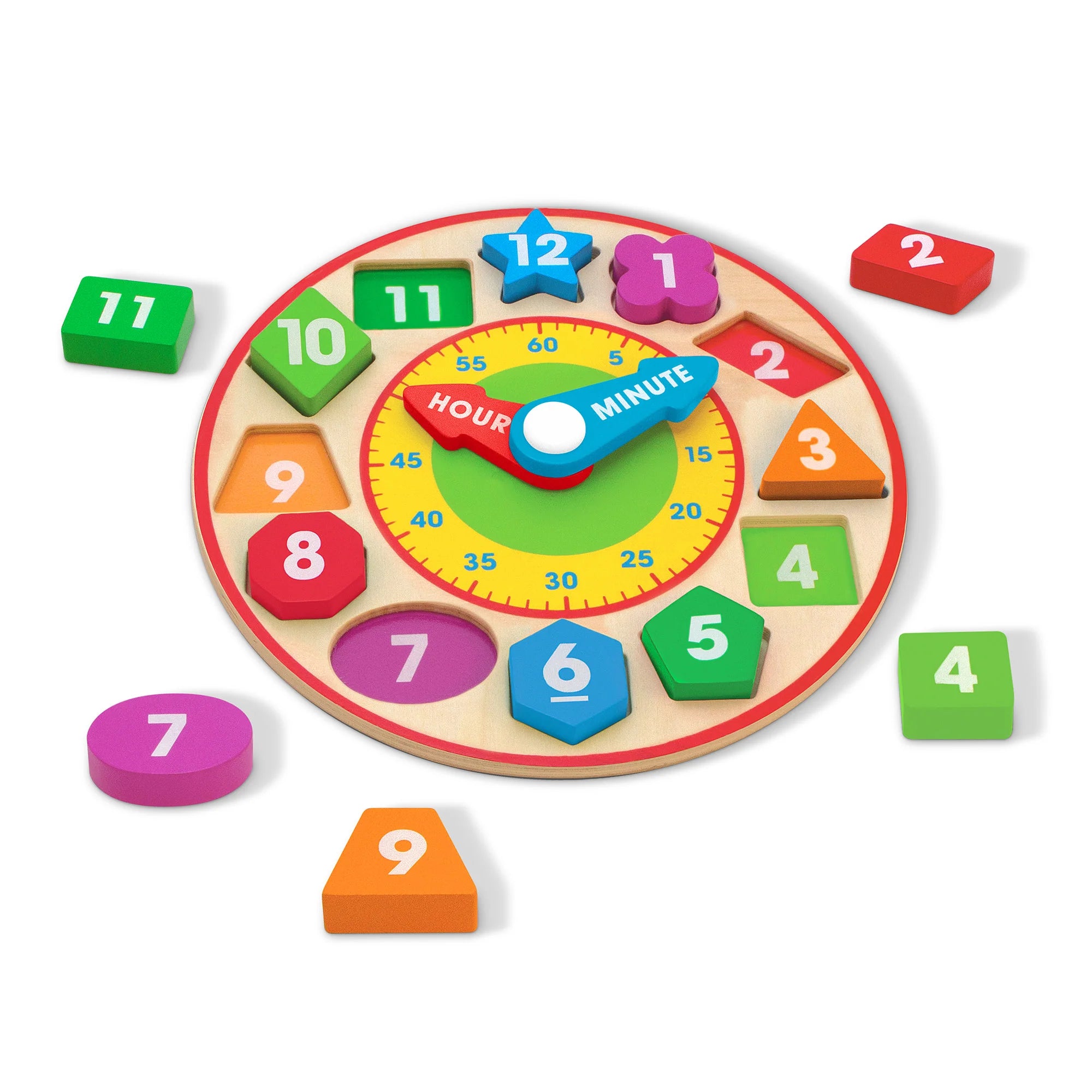 Melissa & Doug Shape Sorting Clock