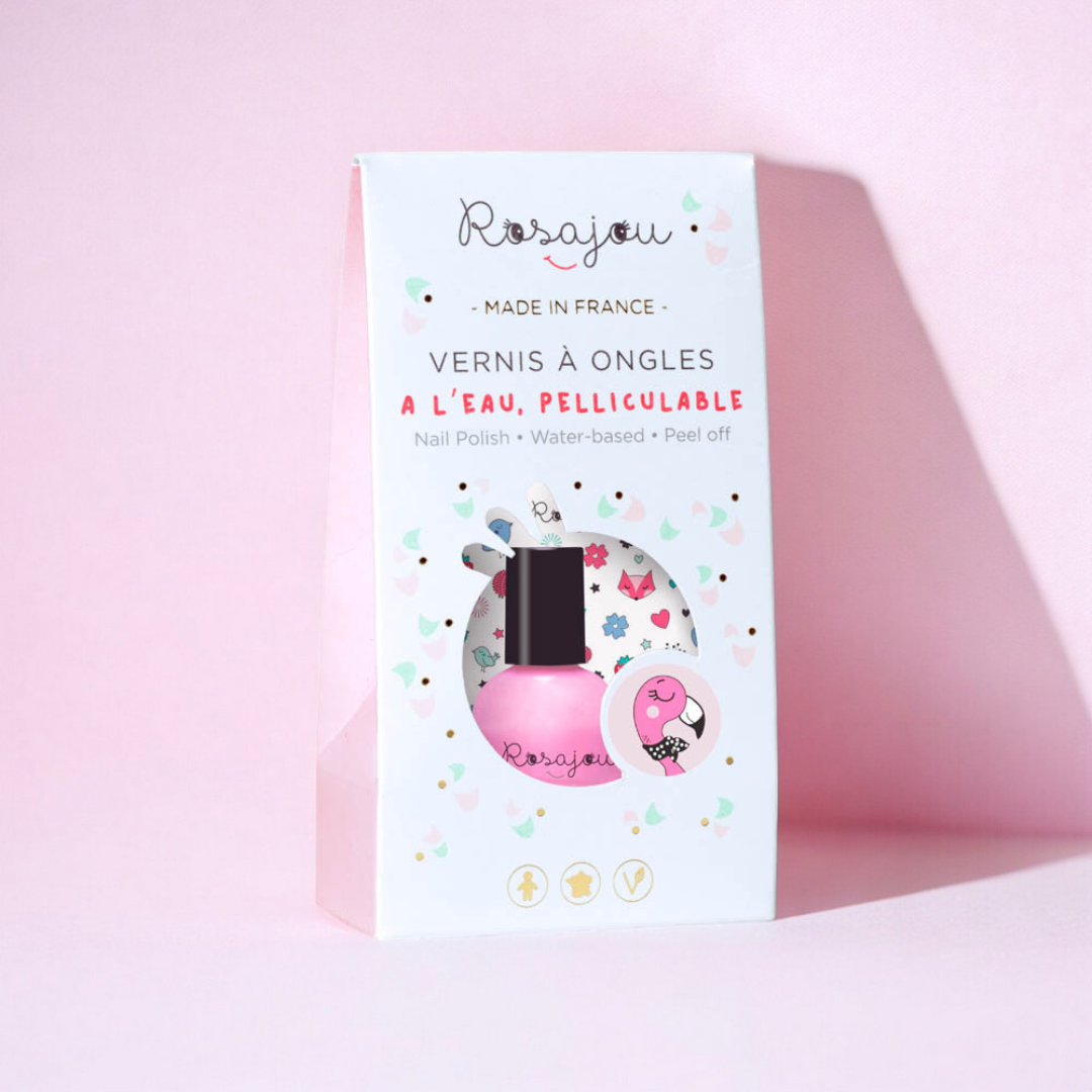 Rosajou Peel Off Nail Polish – Flamingo