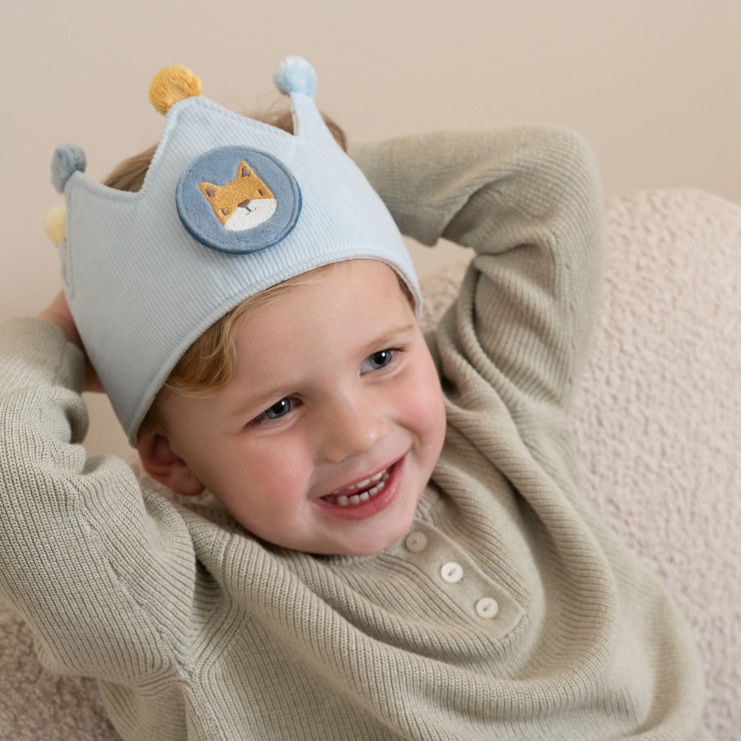 Little Dutch Birthday Crown – Blue