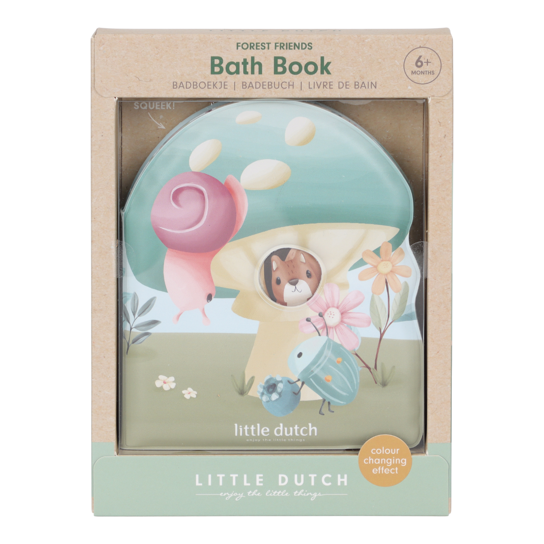 Little Dutch Colour Changing Bath Book – Forest Friends