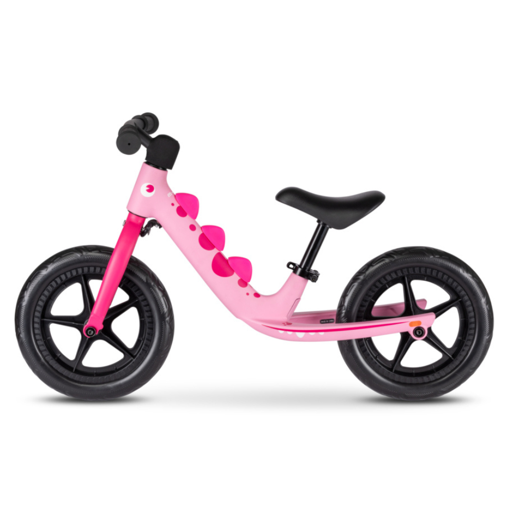 Micro Balance Bike Dino Pink Make Believe Co
