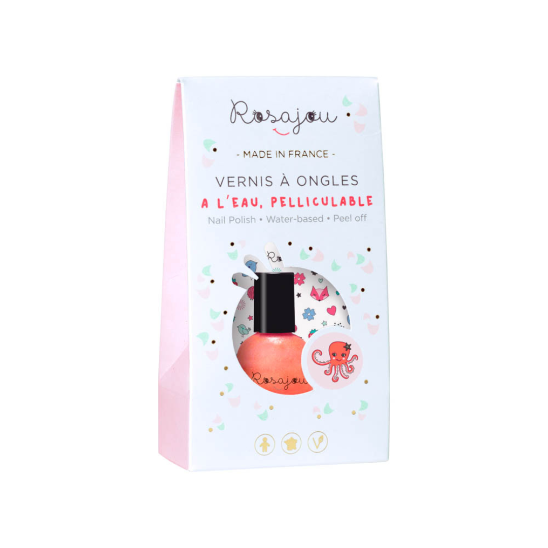 Rosajou Peel Off Nail Polish – Coral