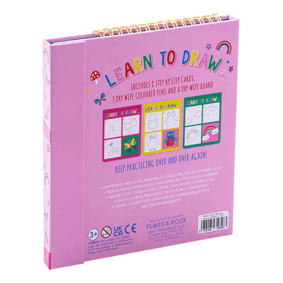 Floss & Rock Learn To Draw – Rainbow Fairy