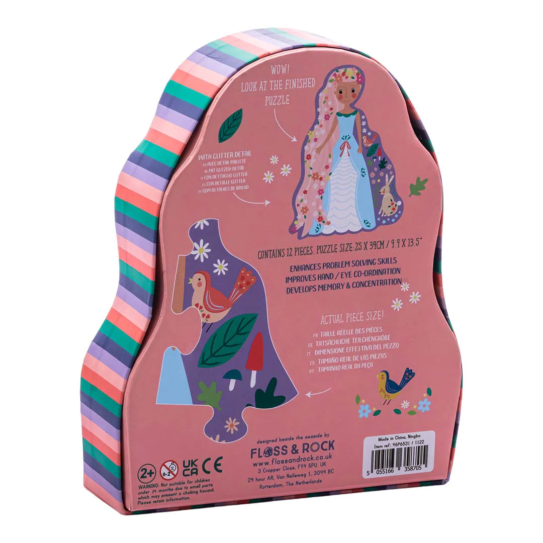 Floss & Rock Fairytale Shaped Puzzle – 12 Piece