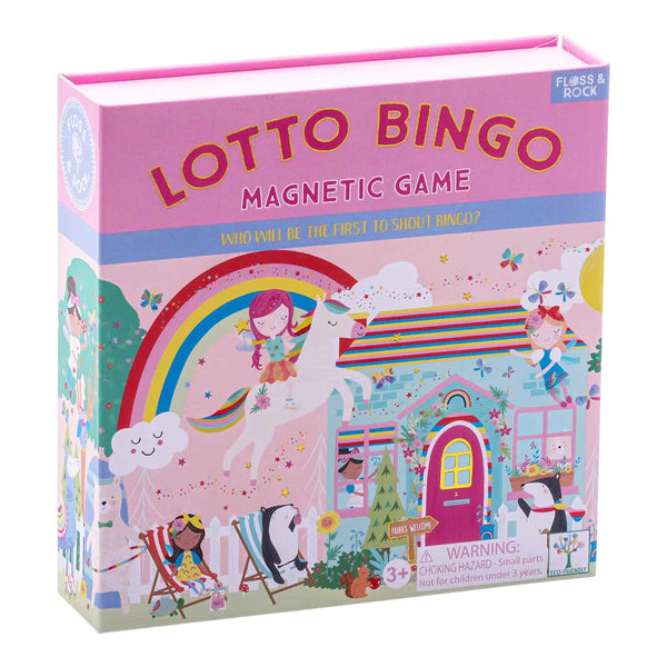 Floss & Rock Magnetic Lotto Bingo – Rainbow Fairy